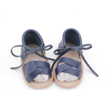 2017Newest Design Wholesale Fancy Baby Sandals Baby Moccasin Sandals