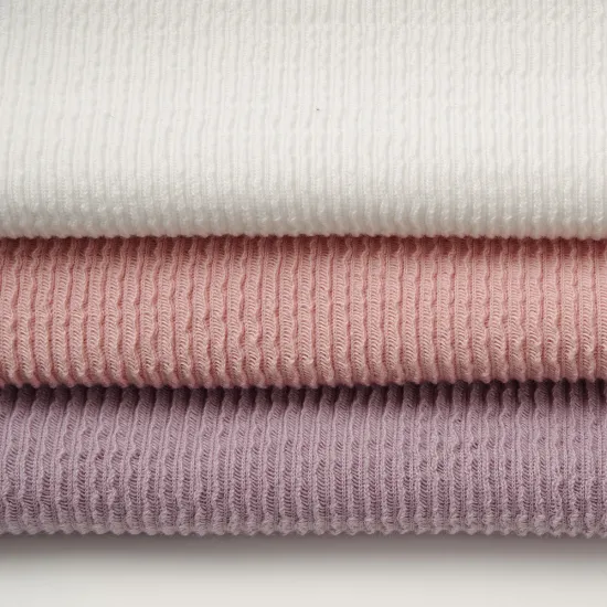 Cotton Poly Double Jacquard(30S*2) Knitted Fabric