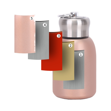 Portable Design Double Wall Stainless Steel Coffee cup