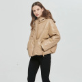 2021 Customized Winter Womens Bubble Jacket mit Kapuze