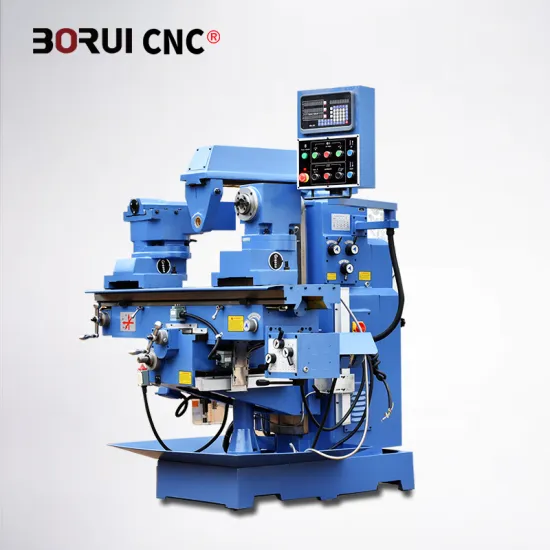High Performance Lift Knee Type Manual Milling Machine BORUI X6036 Hot Sale