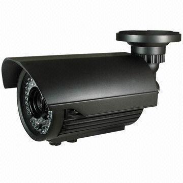 Weatherproof IR Camera with 72pcs IR LEDs, IR Range 60M, Sony CCD, 700TVL, BLC/AWB Function