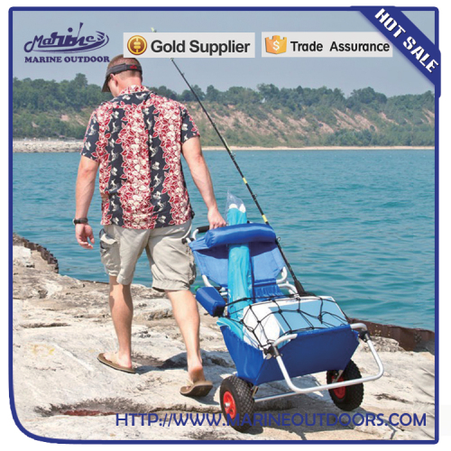 Blue Metal Fishing Chair with Competitive price, sales well in Mexico