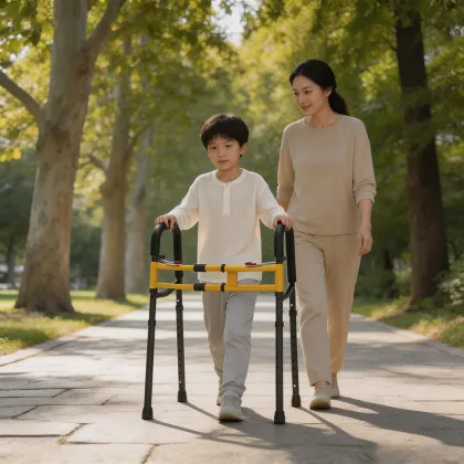 Astronaut Pattern Foldable Walker for Children