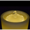 Colored Led Flameless Water Fountain Pillar Candles