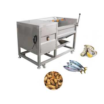 Machine de pelage de lavage de nettoyage de légumes automatique avec fonction de polissage des impuretés