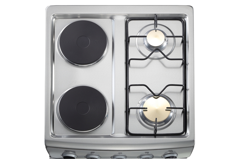 4 burner gas stove with oven household
