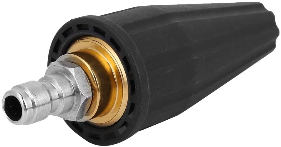 Högt tryckbricka roterande turbomunstycke 1/4 "Quick Connect Turbo 3600psi för bilträdgårdsrengöring