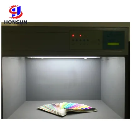 Lab Color Verification Cabinet: Dyeing Plant Color Matching Light Box