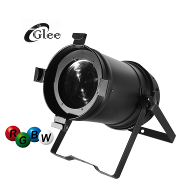 Professional 200W RGBW RGBA COB LED Zoom PAR64 Par Can Spot Light - High-Quality Stage Lighting Equipment
