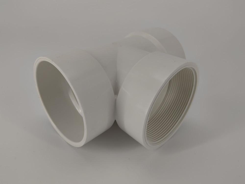 PVC Pipe Fittings 4inch Flush Cleanout tee hxhxmpt