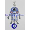 Blue Hamsa Evil Eye Charm Amulet Hanging car Wall Decoration for Protection