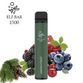 Hải quan Elf Bar 1500 Puffs Bút Vape dùng một lần