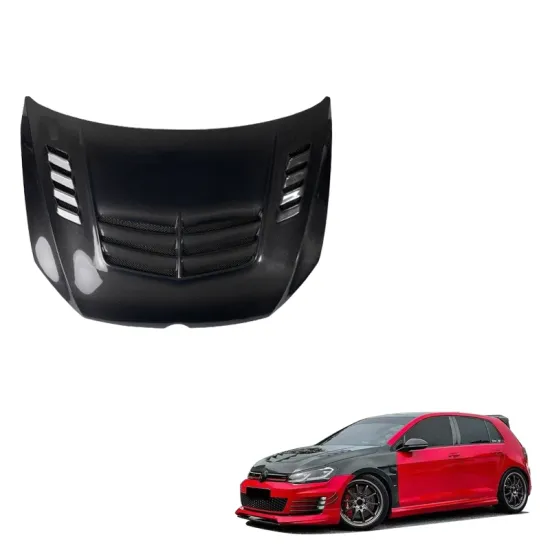 Langyu Carbon Fiber Engine Cover for Volkswagen Golf 7/8 MK7/MK8