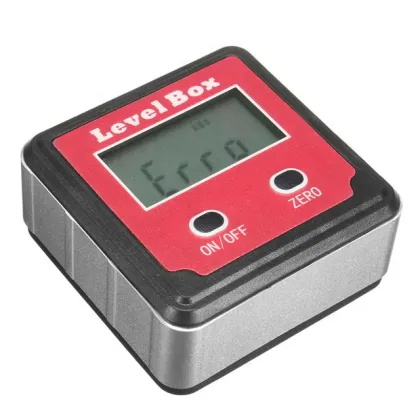 Digital Meter Bevel Inclinometer, Spirit Level & Protractor: Precision Measurement Tools for Various Applications