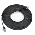 Cat6 platte patchkabel met korte RJ45 behuizing