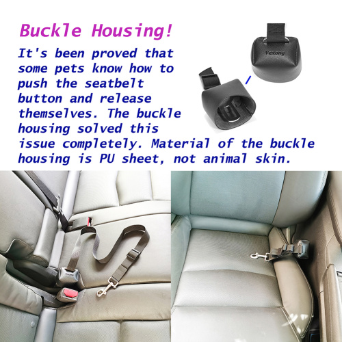 Pet Car Leash With Protect Cover