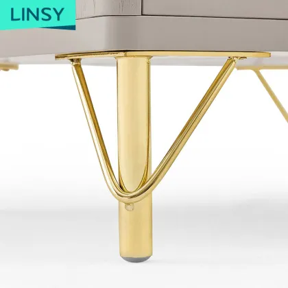 Linsy European White Bedside Cabinet Table LH001B1-A