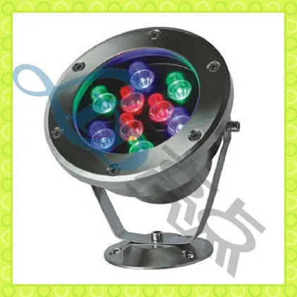 New fashion 9W 24V round IP68 led pool light par56 rgb