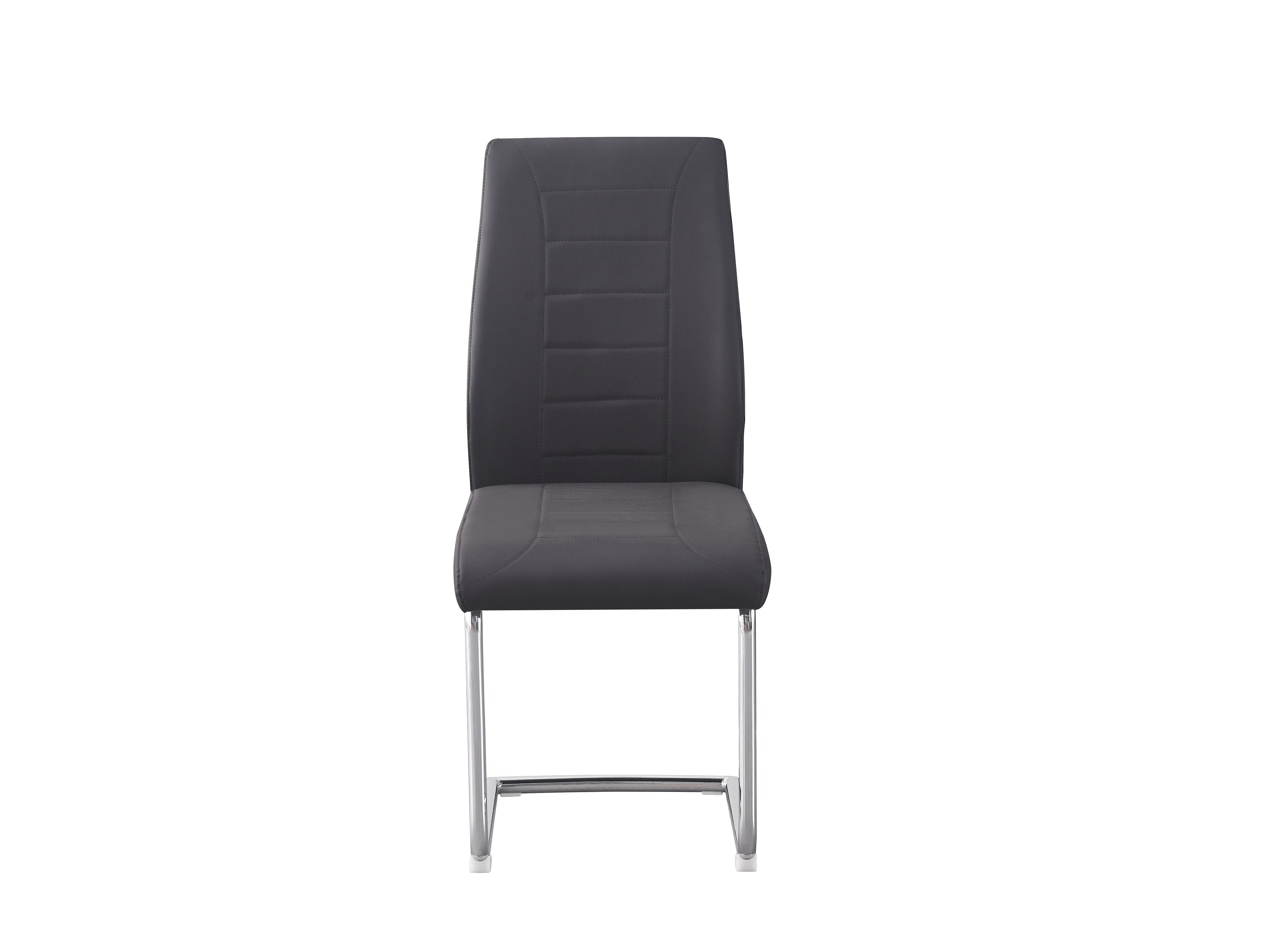 TL-23A43 dark grey PU chair1