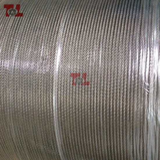 304 7x19 6mm Stainless Steel Wire Rope