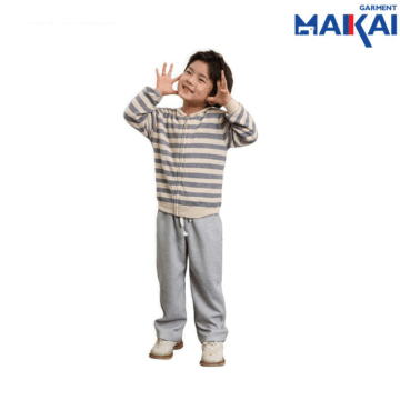 Conjunto de moda infantil moderno para el estilo cotidiano