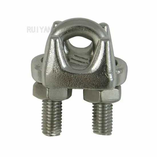 Stainless Steel Wire Rope Clamps 304 316