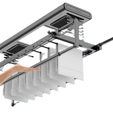 2024 Trending WiFi-Controllable Foldable Electric Drying Rack with Lights and Smart Features for Android