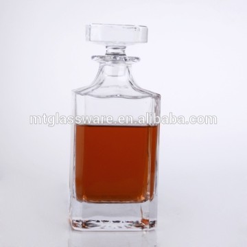 800ml lead free glass crystal whisky decanter, custom design glass bottle                        
                                                                                Supplier's Choice