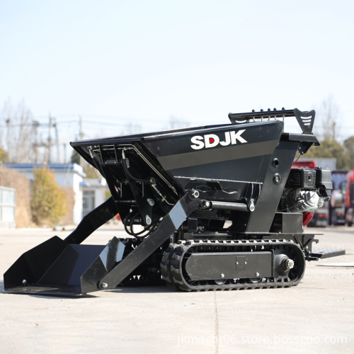 Wholesale Micro Mini Dumper Truck: Fast Delivery 500Kg Hydraulic Crawler Compact Dump Truck