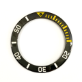 Black Ceramic watch bezel insert for diving watch