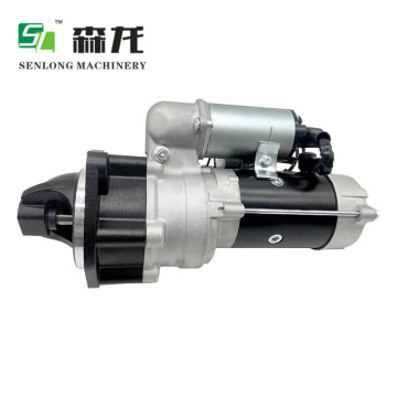 24V 11T Excavator Engine Starter S6D95 - Αριθμοί εξαρτημάτων 6008133320, 6008133321, 6008134350, 6008134400, 6008134420, 6008134421, 6008134422