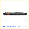 19 inch Cat 5e FTP patch panel, terlindungi sepenuhnya