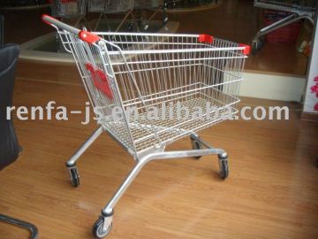 High Quality Europe type Supermarket Trolley