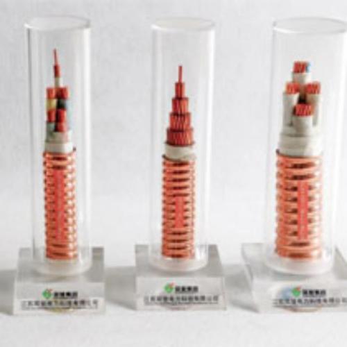 Cable flexible resistente al fuego de metal con aislamiento mineral