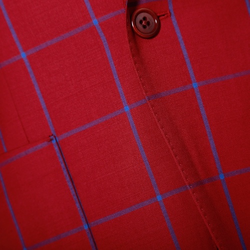 Embroidered Style Tailored One Button Suits