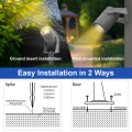 Focos de jardín LED de aluminio de alta tensión al aire libre