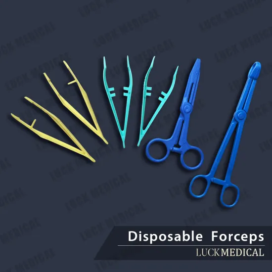 Disposable Plastic Medical Forceps Disposable Tweezers
