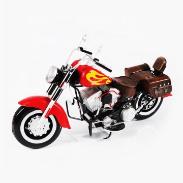 Décor de moto rétro Whited Iron Harley pour la chambre et le salon des garçons