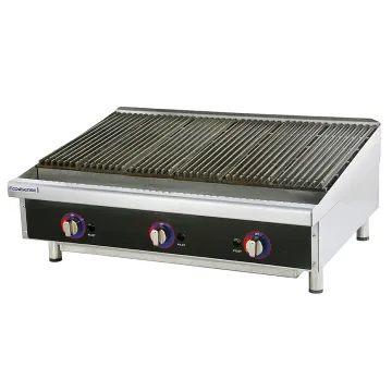 Professional Commercial Hotel Restaurant Table Top Gas Lava Rock Grill