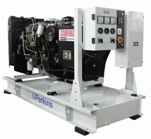 Automatic Type Perkins Diesel Generator With Stamford Alternator