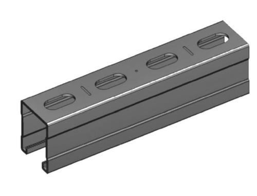 unistrut channel sizes in mm