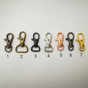 Swivel Snap Hooks Metal Lanyard Hook Key Chain Lobster Clasp Clips