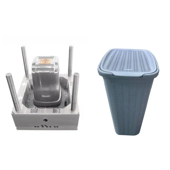 Affordable New Design Rattan Injection Plastic Basket Mould