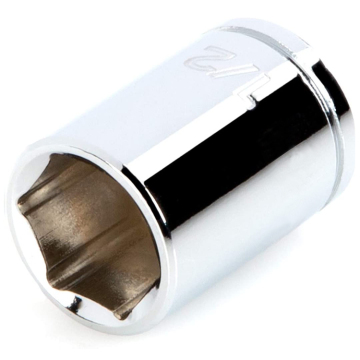 YUHANG 1/4 Inch Drive 1/2 Inch Shallow Socket - 6-Point Imperial Standard