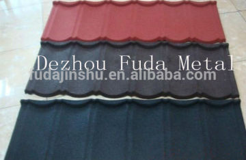 Waves Tiles Type&Galvanized Steel Stone Coated Metal Roof Tile
