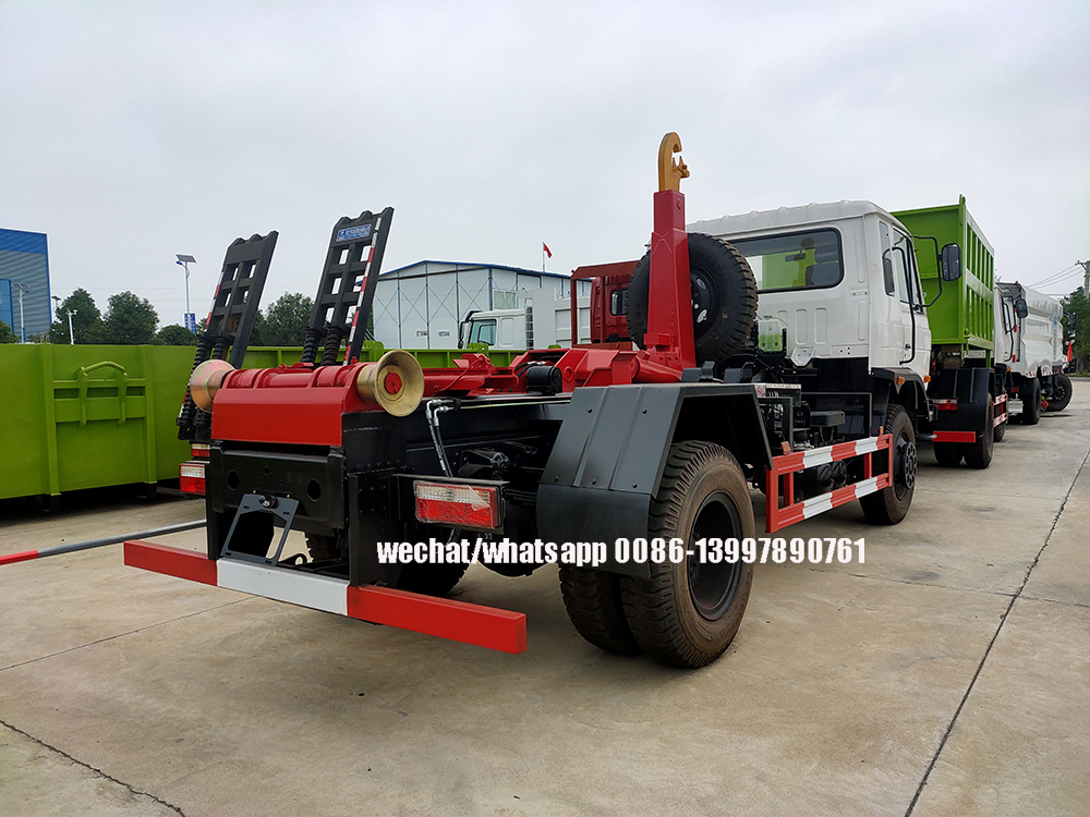 Hook Lift Garbage Truck5 Jpg