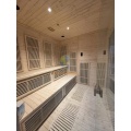 White Pine Outdoor Wooden Sauna Room