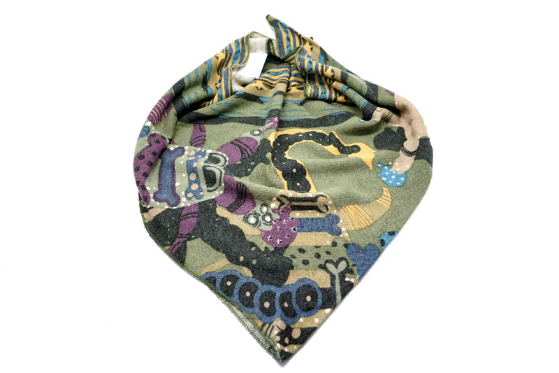 Print Knitted Scarf Yf 2013283 03