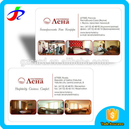 paper or pvc or transparent business card printing service